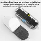 Car Solar-Powered Anti-Collision Warning Light Motorcycle Wireless LED Rear Tail Light