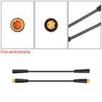 For Electric Bicycle Thumb Throttle 3 Pin Extension Cable Waterproof Wire Plugs