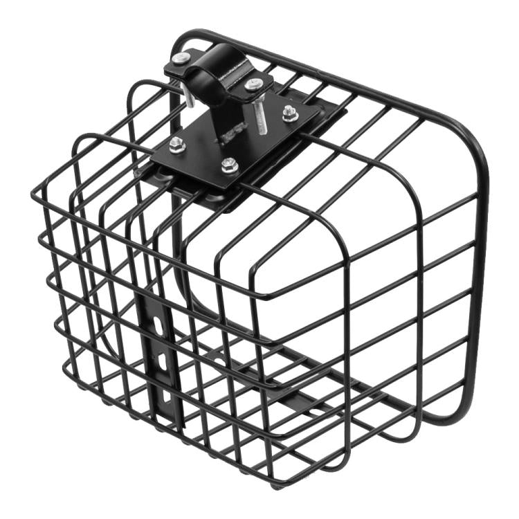 Electric Scooter Universal Front Basket Portable Practical Iron Tube Basket