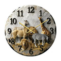 11 inch 3D Visual Living Room Decorative Wall Clock