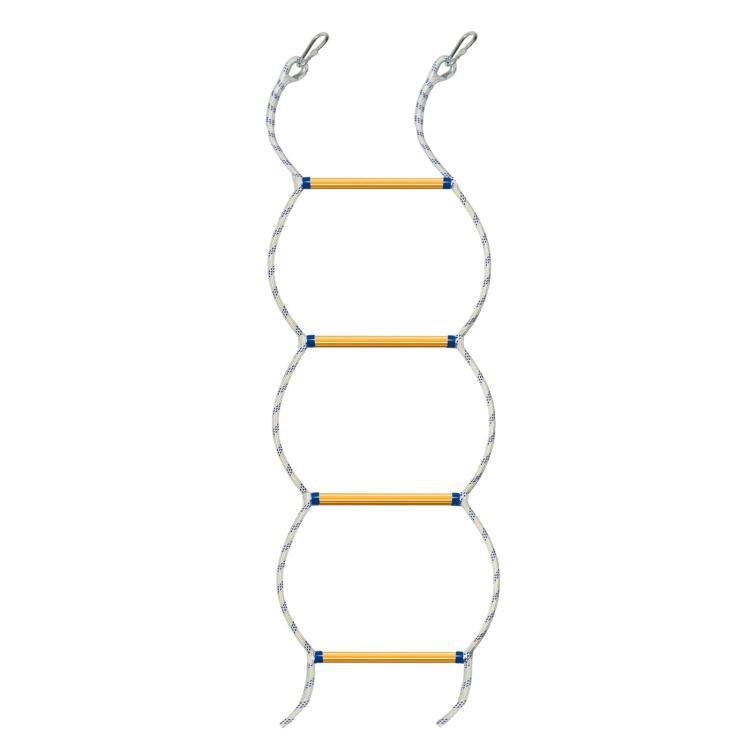 Multifunctional Resin Training Rope Ladder For Boat Climbing — White 1m