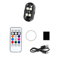 Wireless Remote-Controlled Motorcycle LED Flashing Taillight For Retrofitting
