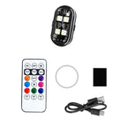 Wireless Remote-Controlled Motorcycle LED Flashing Taillight For Retrofitting