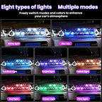 Wireless Remote-Controlled Motorcycle LED Flashing Taillight For Retrofitting