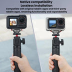 For DJI Osmo Action 3 / 4 / 5 Pro / Osmo 360 Flymile Quick-Release Magnetic Mount