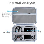 For DJI Mini 5 Pro & RC 2 Nylon Storage Bag Carrying Handbag