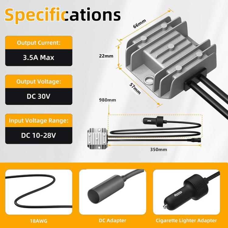 Power Converter Car Charger Cigarette Lighter