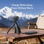 For DJI Osmo Nano TELESIN Magnetic Quick-Release Charging Base Rechargeable Adapter Mount