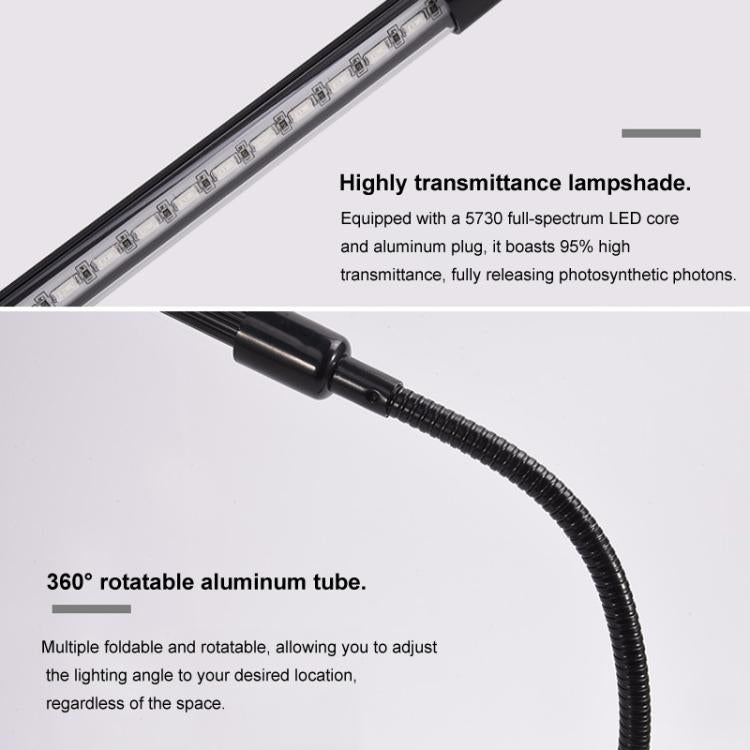 Clip-On Plant Grow Light Full Spectrum Plant Lights With Remote Control — view 9