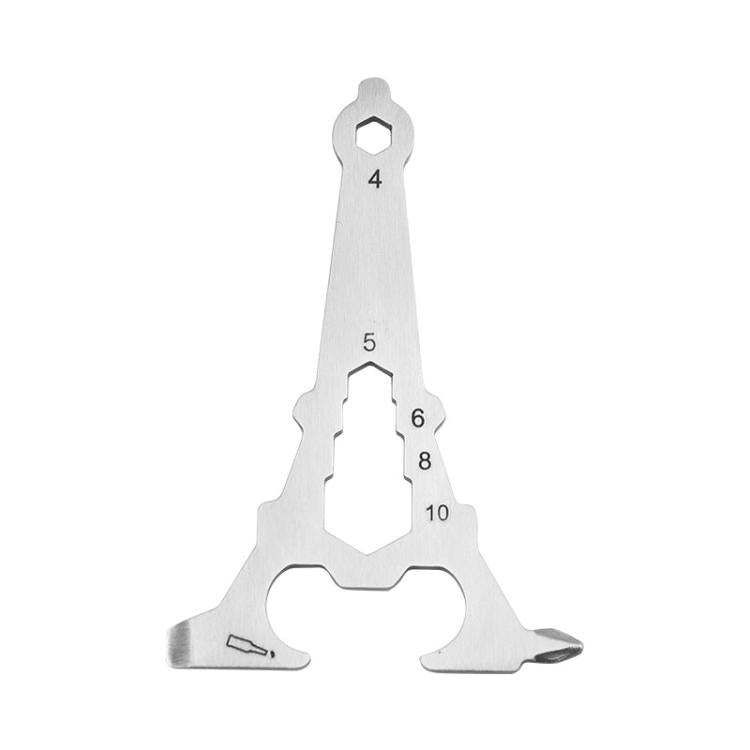 Outdoor Wrench Bottle Opener Screw Tool Stainless Steel Multi-Tool Card