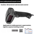 NETUM Barcode Scanner Supermarket Retail Store QR Code Scanner