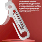Multi-tool With Batch Wrench Stainless Steel Tool Card