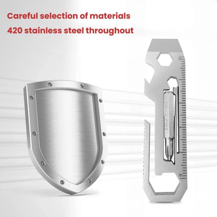 Multi-tool With Batch Wrench Stainless Steel Tool Card