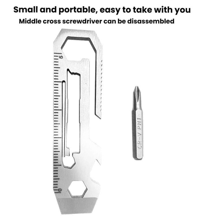 Multi-tool With Batch Wrench Stainless Steel Tool Card