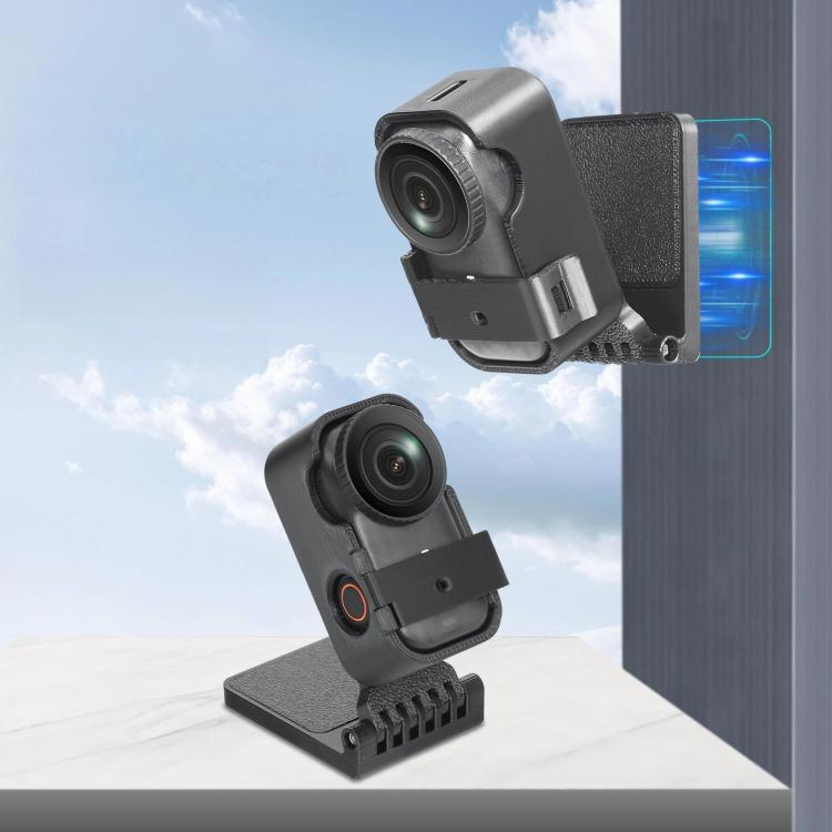 For DJI Osmo Nano Camera Magnetic Backplate Desktop Stand Vertical Holder