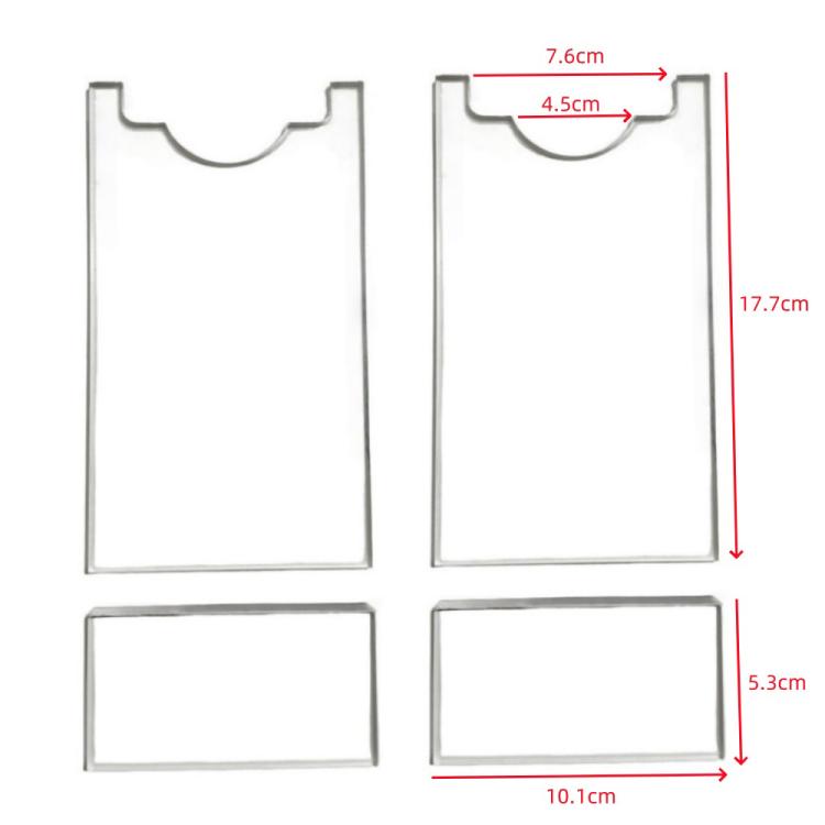 5mm Sofa Mattress Baffle Universal Wall Acrylic Gasket