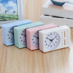 Bo Sheng GH222 Weekly Alarm Clock Square Quartz Desk Clock Scanning Silent Pointer Clock — view 6