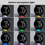 LED Multifunction Electronic Alarm Clock Running Seconds Clock Bedside with Night Light Electronic Clock — view 15
