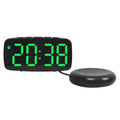 LED Electronic Alarm Clock Bedside Vibrator Clock