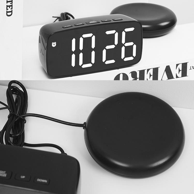 LED Electronic Alarm Clock Bedside Vibrator Clock — view 11