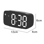 LED Electronic Alarm Clock Bedside Vibrator Clock — view 13