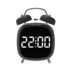 Loud Metal Powerful Ringing Clock LED Multifunction Clock