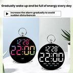 LED Multi-Function Digital Clock Student Desktop Digital Timepiece Plug-in Alarm Clock — view 7