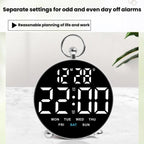LED Multi-Function Digital Clock Student Desktop Digital Timepiece Plug-in Alarm Clock — view 8