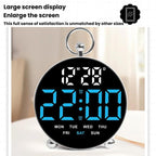 LED Multi-Function Digital Clock Student Desktop Digital Timepiece Plug-in Alarm Clock — view 9