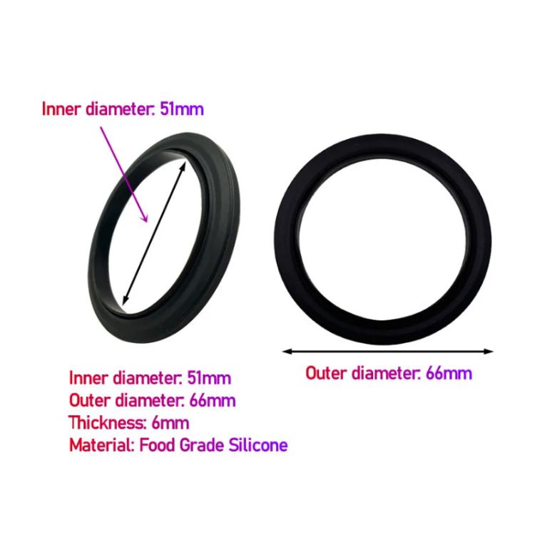 Silicone Gasket Replacement For Ninja Premier Series ES601 / ES655 / ES701 Group Head Seal — view 3