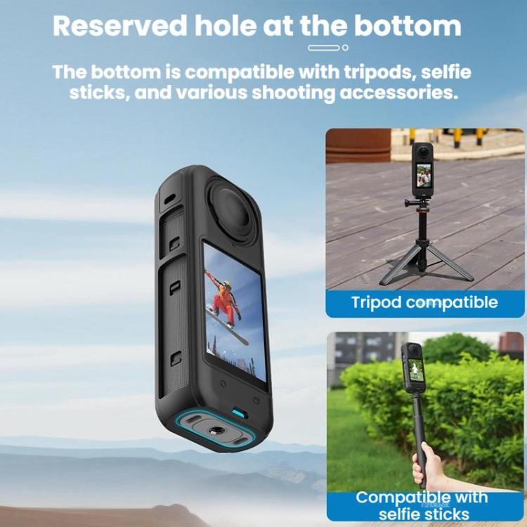 Flymile Dust-proof Silicone Protective Cover, For Insta360 X4