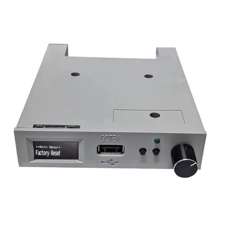 SFR1M44-U100LQD-435 Computer Emulated Floppy Drive With Cache Format-Free — Black