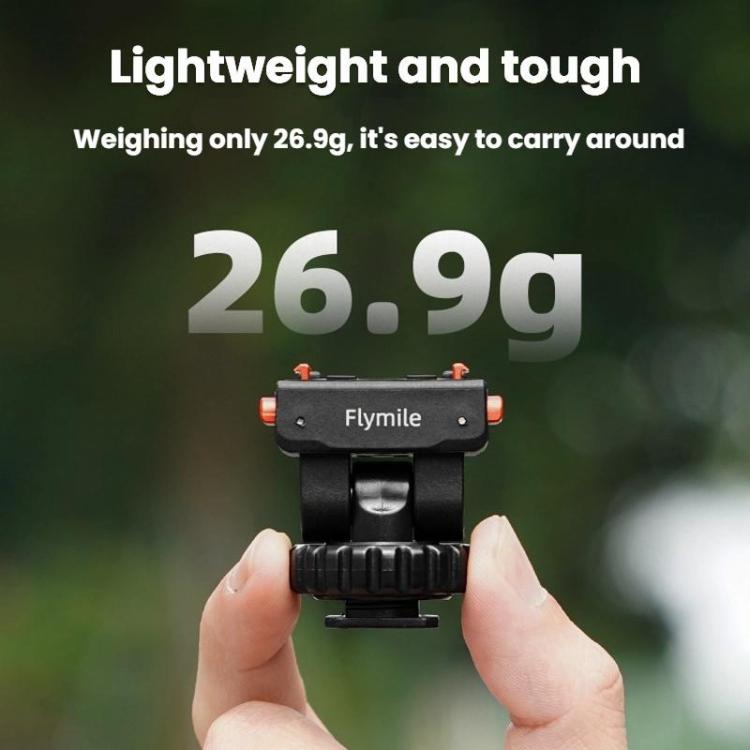 For Insta360 Flymile Quick-Release Cold Shoe Gimbal Magnetic Expansion Bracket