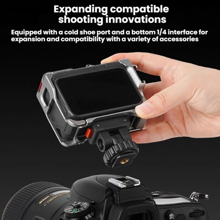 For Insta360 Flymile Quick-Release Cold Shoe Gimbal Magnetic Expansion Bracket