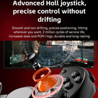 D8+ Wired & Wireless Telescopic Game Controller Foldable USB-C, Hall Sensing Joystick For Switch/Android/IOS/PC