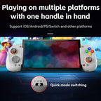 D8+ Wired & Wireless Telescopic Game Controller Foldable USB-C, Hall Sensing Joystick For Switch/Android/IOS/PC