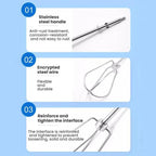 For Hamilton Beach Hand Mixers Stainless Steel Attachment — view 8