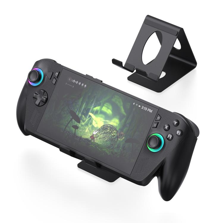 JYS Universal Metal Desktop Stand for Handheld Consoles Compatible with ROG Xbox Ally/X, Switch, Steam Deck & Lenovo Legion Go — Desktop Stand White