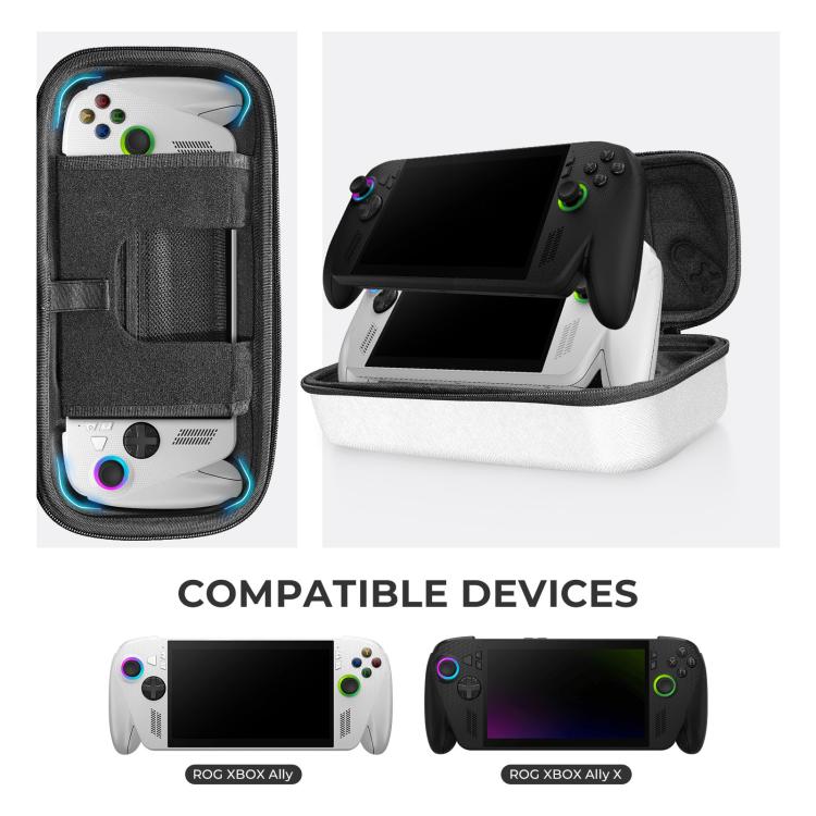 JYS Hard Carrying Case for ROG Xbox Ally/X Handheld Portable Travel Zipper Bag