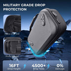 JYS Hard Carrying Case for ROG Xbox Ally/X Handheld Portable Travel Zipper Bag