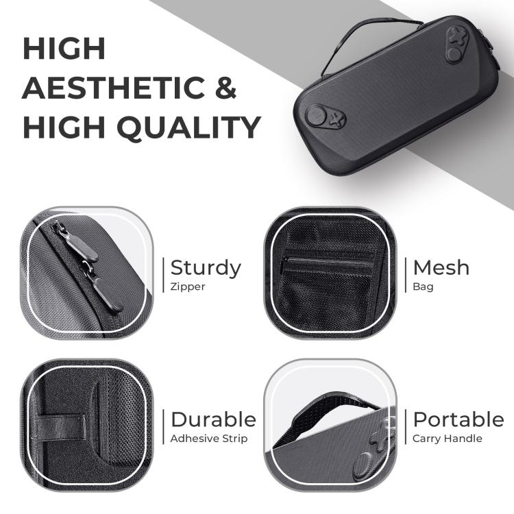 JYS Hard Carrying Case for ROG Xbox Ally/X Handheld Portable Travel Zipper Bag