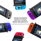 For Nintendo Switch 1 Joy-Con To Switch 2 Console Adapter Plug & Play Converter