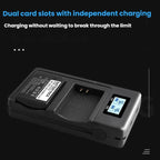 For Canon LP-E12 Dual Battery Digital LCD Charger — view 6