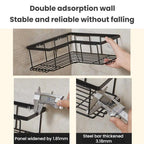 Punch-Free Bathroom Wall-Mounted Shower Gel Storage Rack — view 3