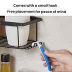 Punch-Free Bathroom Wall-Mounted Shower Gel Storage Rack — view 4