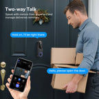 HD Night Vision Smart Video Doorbell Wireless Voice Intercom Surveillance Electronic Peephole — view 11