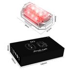 M3 Motorcycle Bicycle Drone Strobe Light Waterproof Wireless Remote Control Anti-Tailgating Light