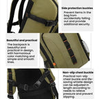 Outdoor Large Capacity Waterproof Camera Bag Detachable Portable DSLR Backpack — view 4