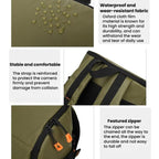 Outdoor Large Capacity Waterproof Camera Bag Detachable Portable DSLR Backpack — view 5