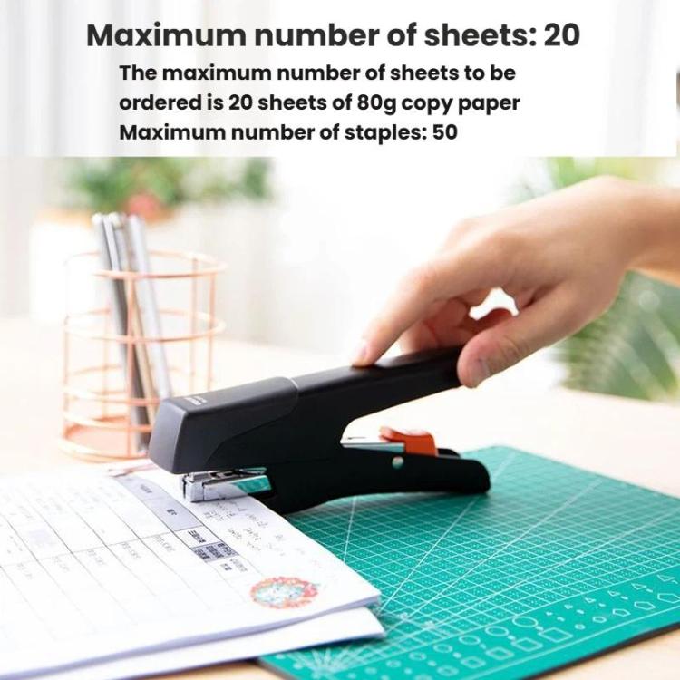 Deli 0358 Handheld Medium Stapler Thickened Home Stapler — view 6